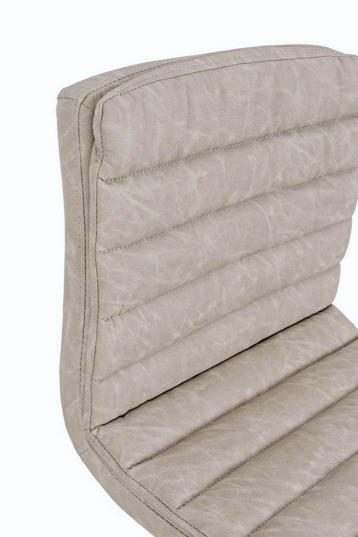 SGABELLO BAR CONNOR GRIGIO CHIARO VINTAGE