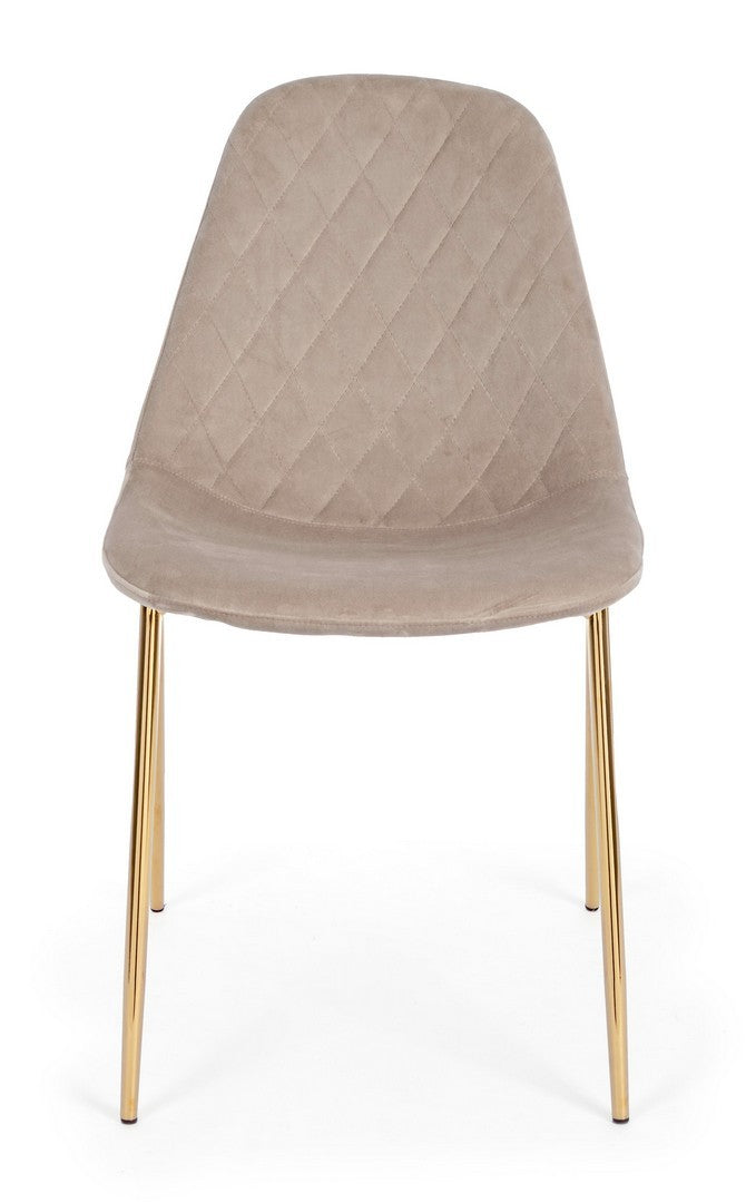 SEDIA TERRY VELLUTO TORTORA