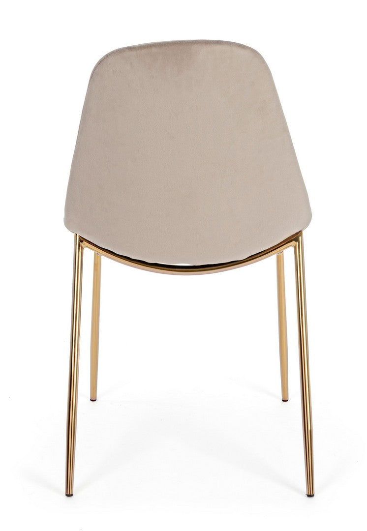 SEDIA TERRY VELLUTO TORTORA