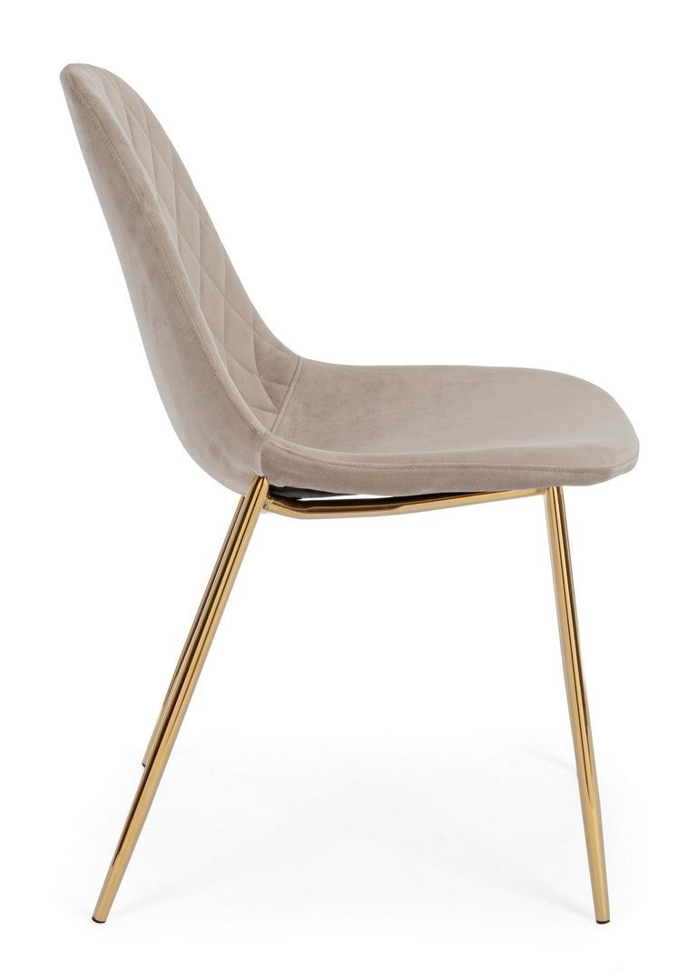 SEDIA TERRY VELLUTO TORTORA