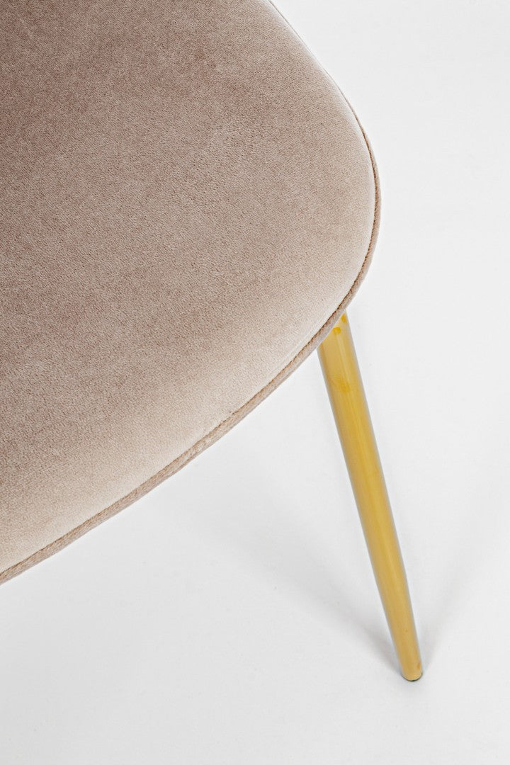 SEDIA TERRY VELLUTO TORTORA