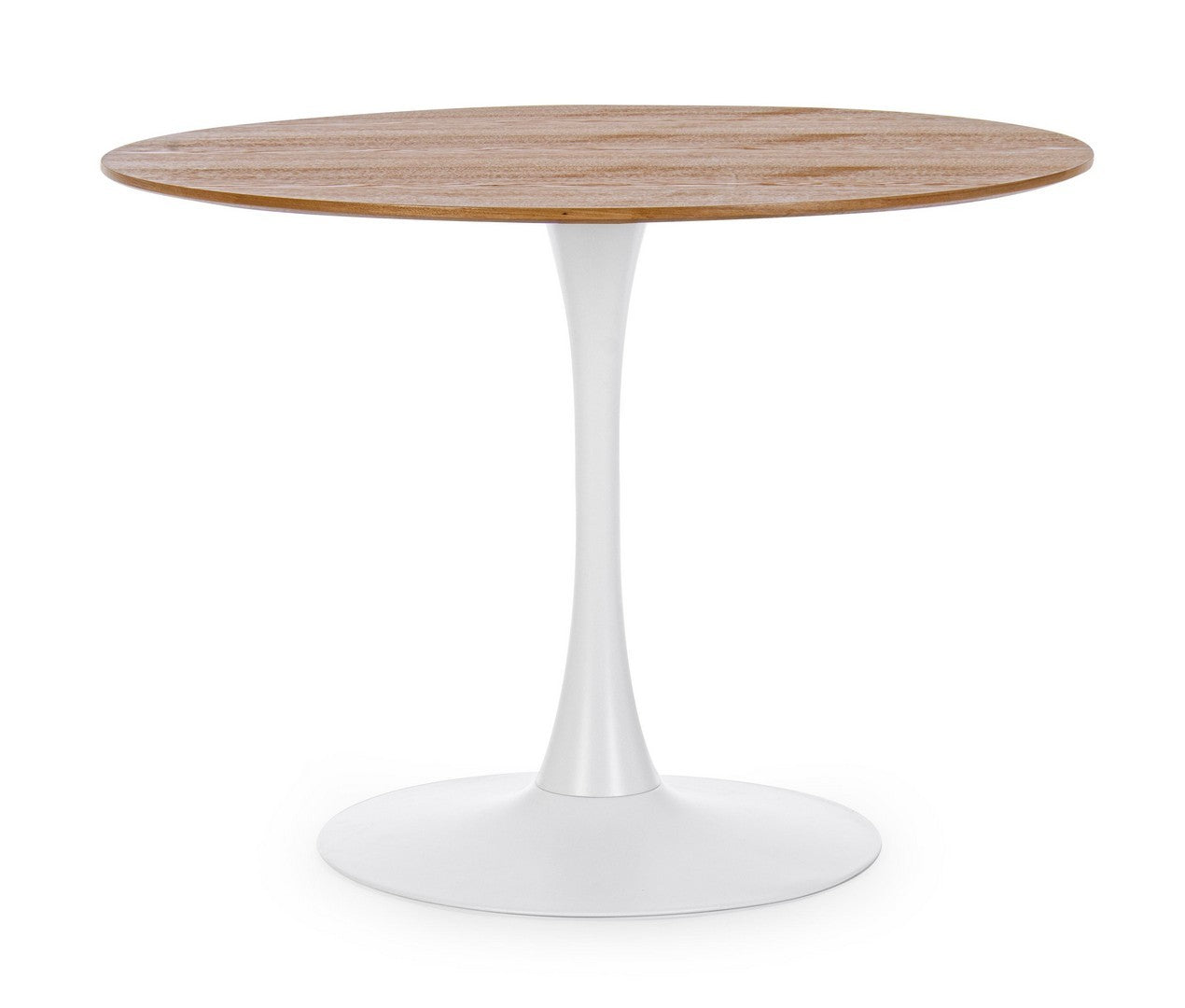 TAVOLO BLOOM TOP VENEER  BIANCO D100