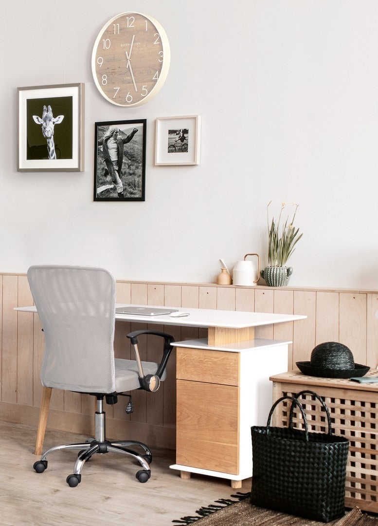 SEDIA UFFICIO BRISBANE GRIGIO