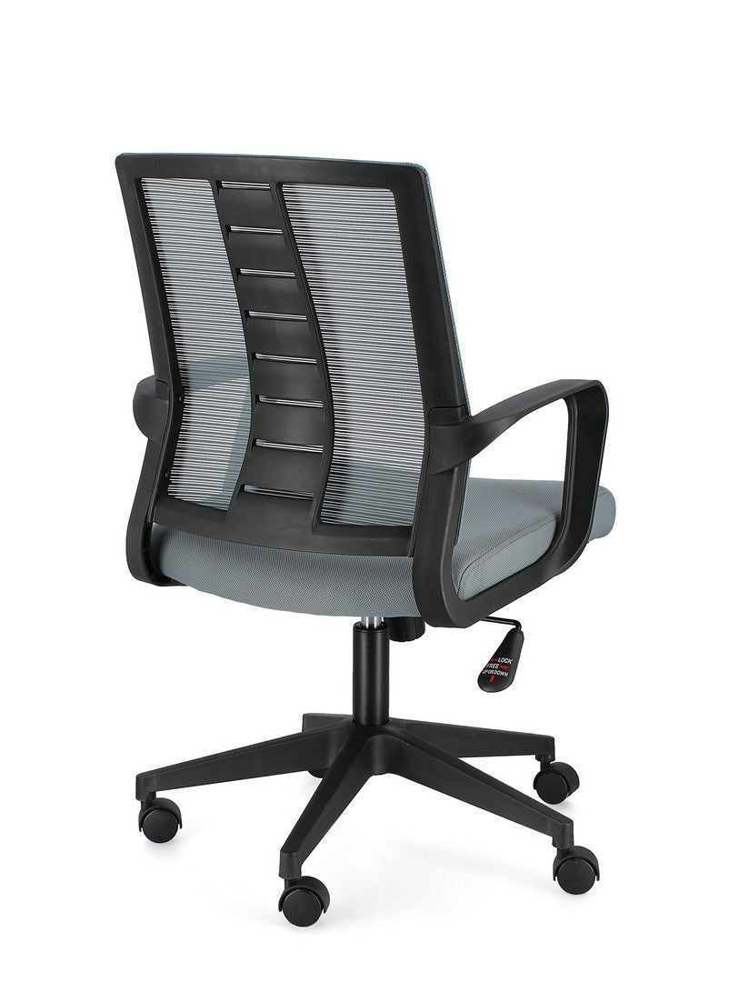 SEDIA UFFICIO DAVID GRIGIO SCURO
