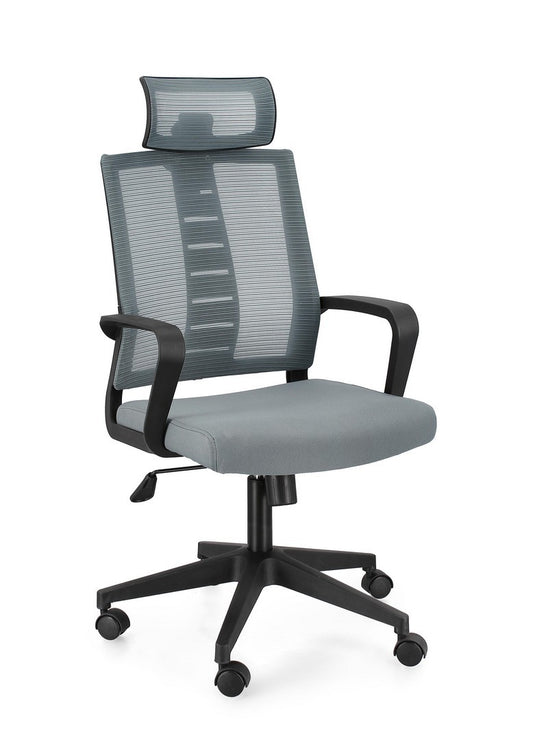 POLTRONA UFFICIO  ROMAN GRIGIO SCURO