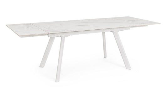 TAVOLO ALLUNGABILE ARCO  160-240X90 BIANCO
