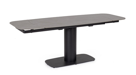 TAVOLO ALLUNGABILE  JEREMIAS NERO 140-200X80