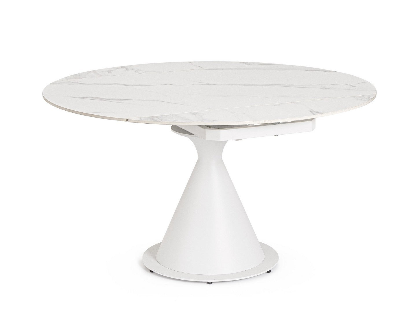 TAVOLO ALLUNGABILE  CONO 85-135 BIANCO