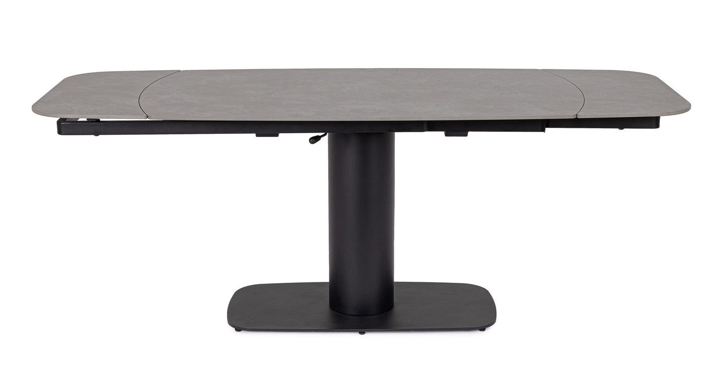 TAVOLO ALLUNGABILE  JEREMIAS NERO 140-200X80