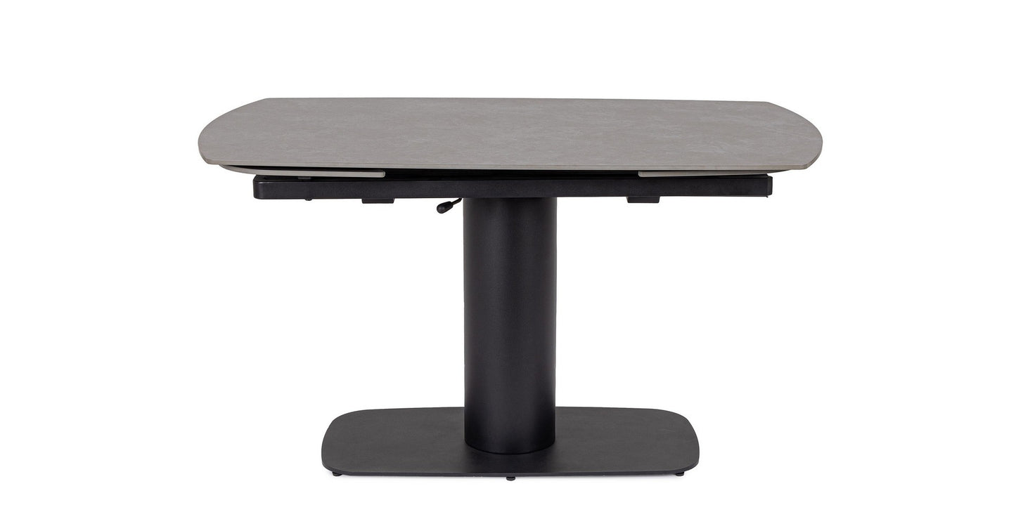 TAVOLO ALLUNGABILE  JEREMIAS NERO 140-200X80