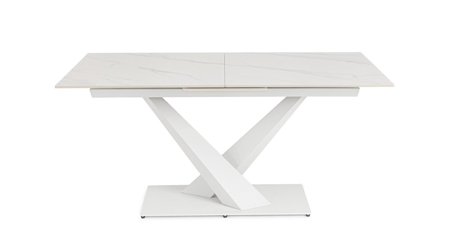 TAVOLO ALLUNGABILE GENIO 160-200X90 BIANCO