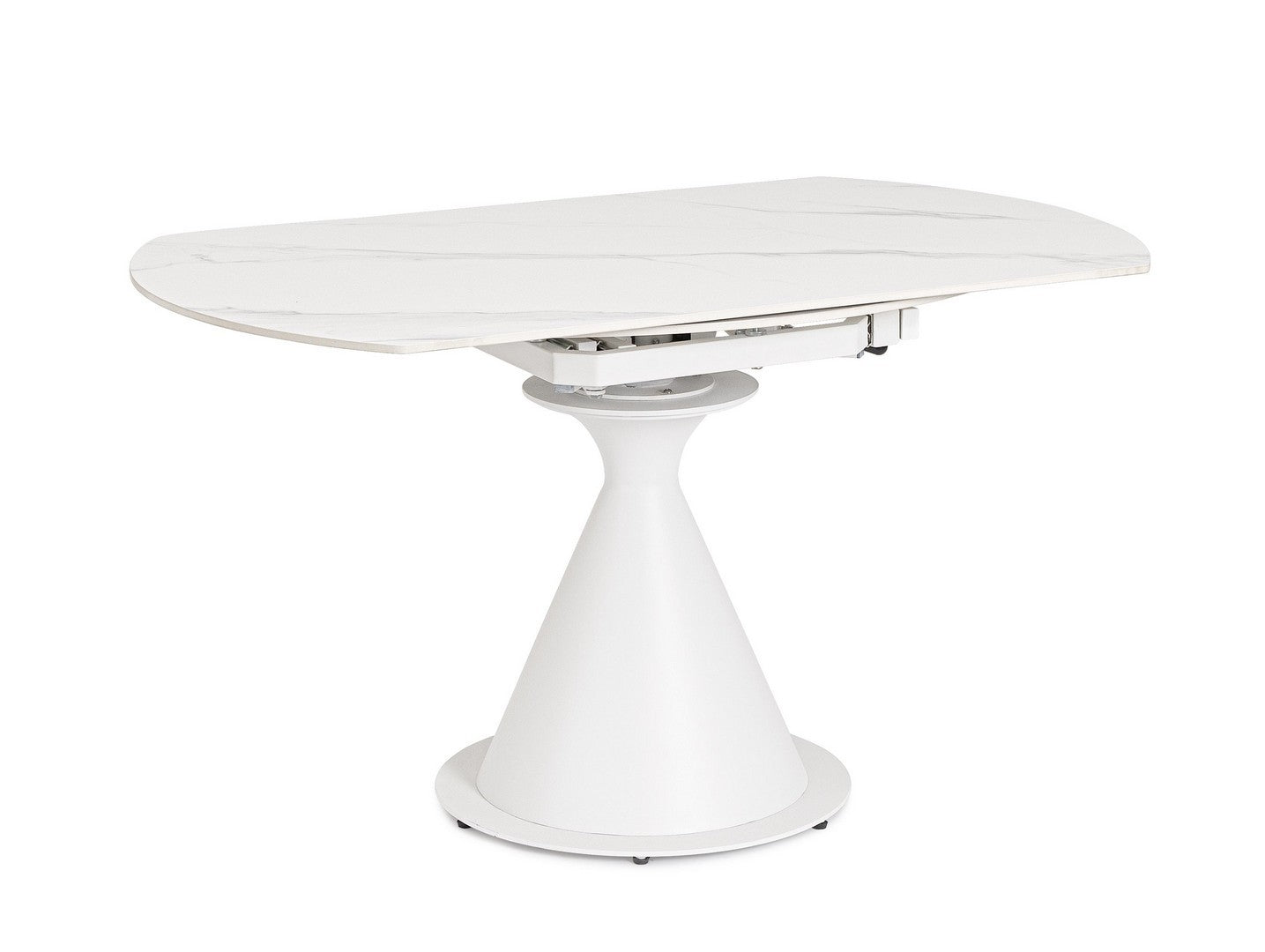 TAVOLO ALLUNGABILE  CONO 85-135 BIANCO