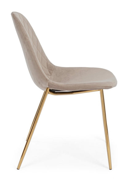 SEDIA TERRY VELLUTO TORTORA