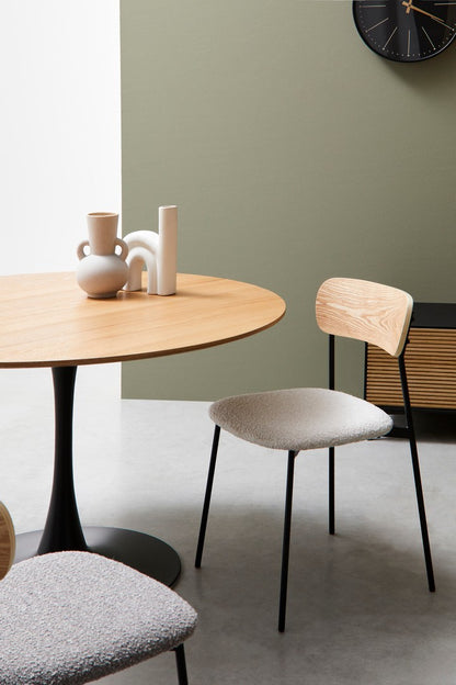 TAVOLO BLOOM TOP VENEER D120