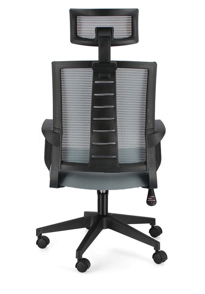 POLTRONA UFFICIO  ROMAN GRIGIO SCURO