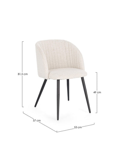 SEDIA QUEEN AVORIO