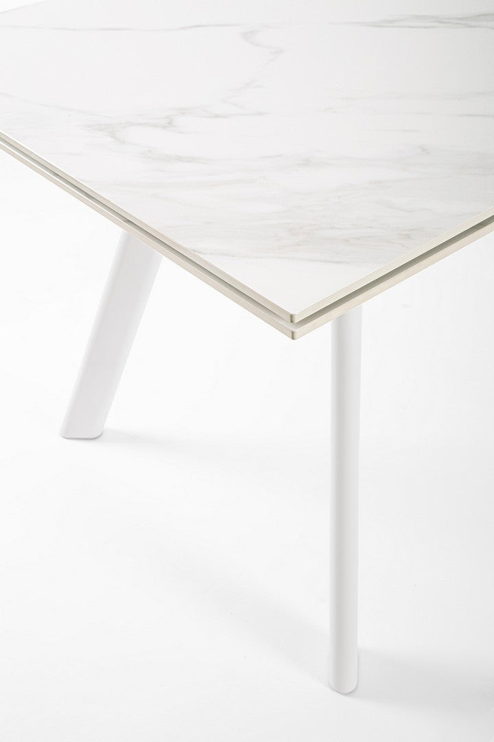 TAVOLO ALLUNGABILE ARCO  160-240X90 BIANCO