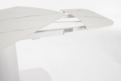 TAVOLO ALLUNGABILE JEREMIAS 140-200X80 BIANCO