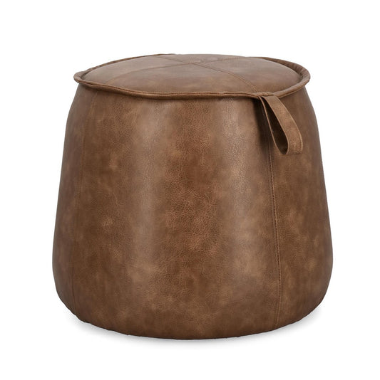 ANDREA BIZZOTTO POUF RUDINA COGNAC