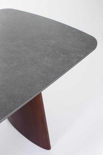 TAVOLO ALLUNGABILE MAILIS 180/260X90 NOCE/GRIGIO
