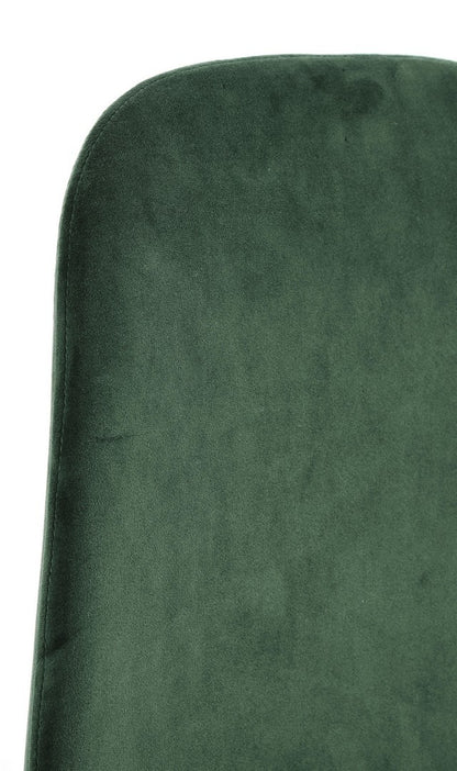 SEDIA SIENNA  VELLUTO VERDE SCURO