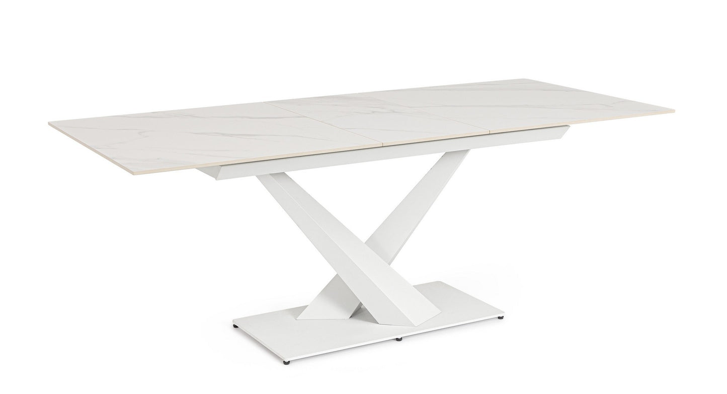 TAVOLO ALLUNGABILE GENIO 160-200X90 BIANCO