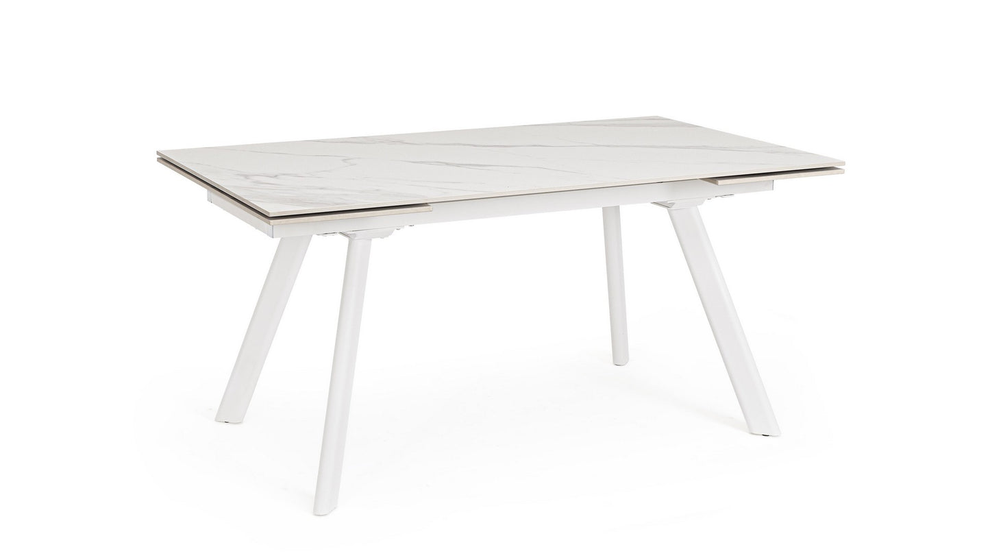 TAVOLO ALLUNGABILE ARCO  160-240X90 BIANCO