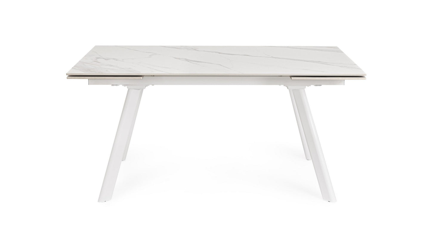 TAVOLO ALLUNGABILE ARCO  160-240X90 BIANCO