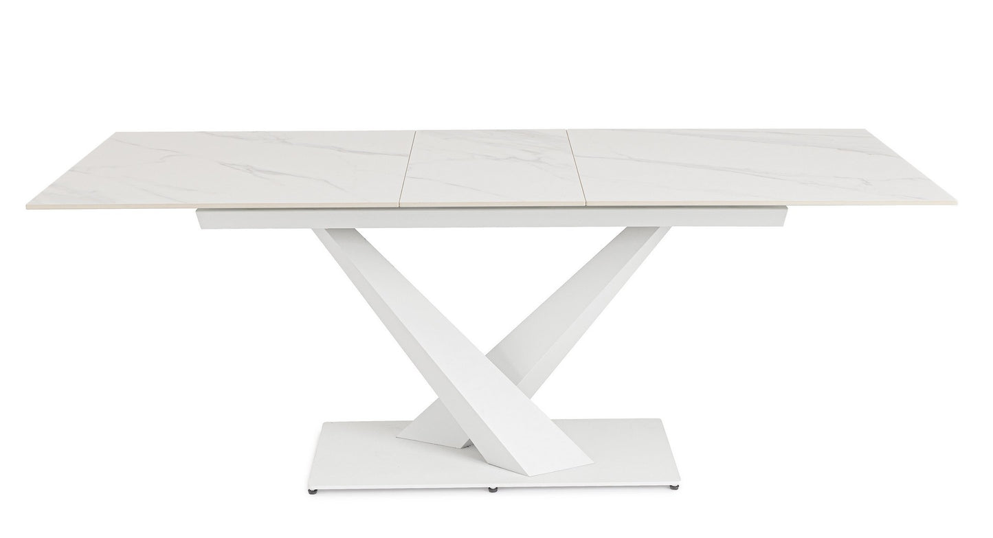 TAVOLO ALLUNGABILE GENIO 160-200X90 BIANCO
