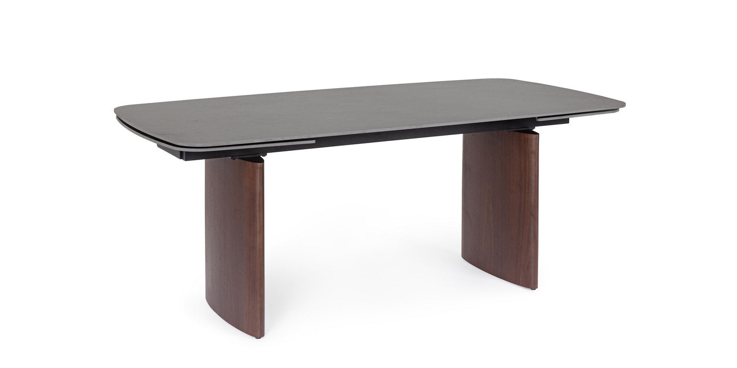 TAVOLO ALLUNGABILE MAILIS 180/260X90 NOCE/GRIGIO