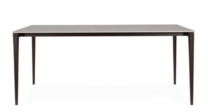 TAVOLO FISSO DADO 180X90 RUST/GRIGIO CHIARO
